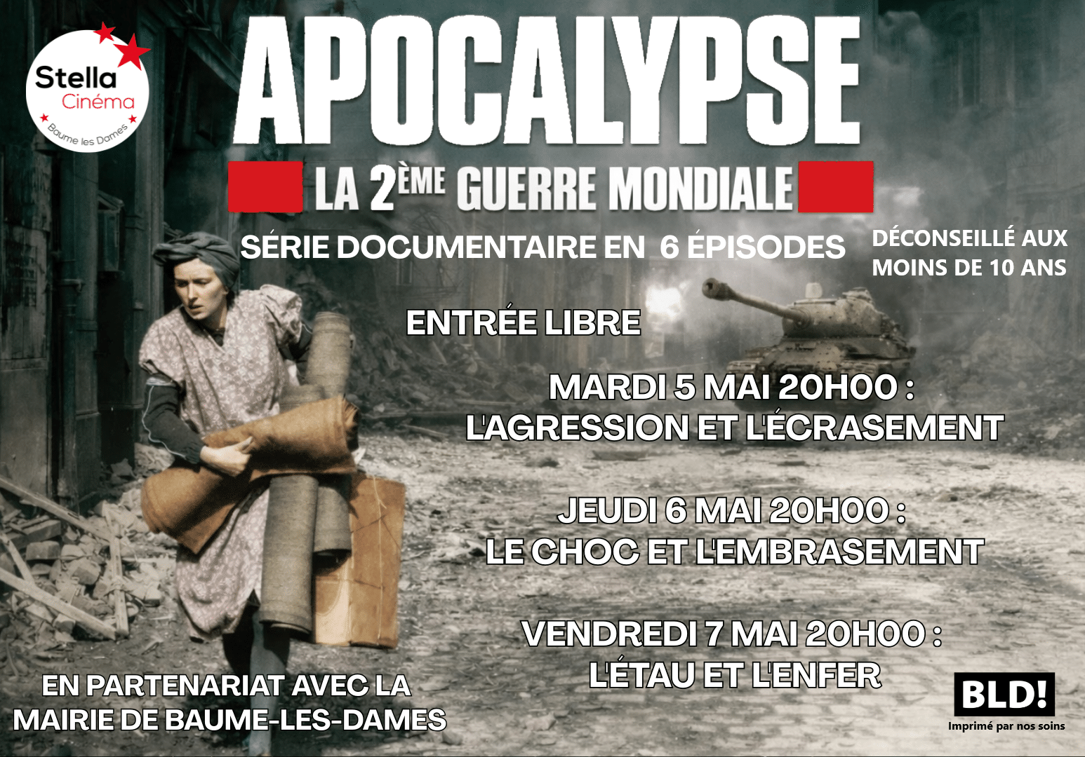 Affiche Apocalypse paysage A3