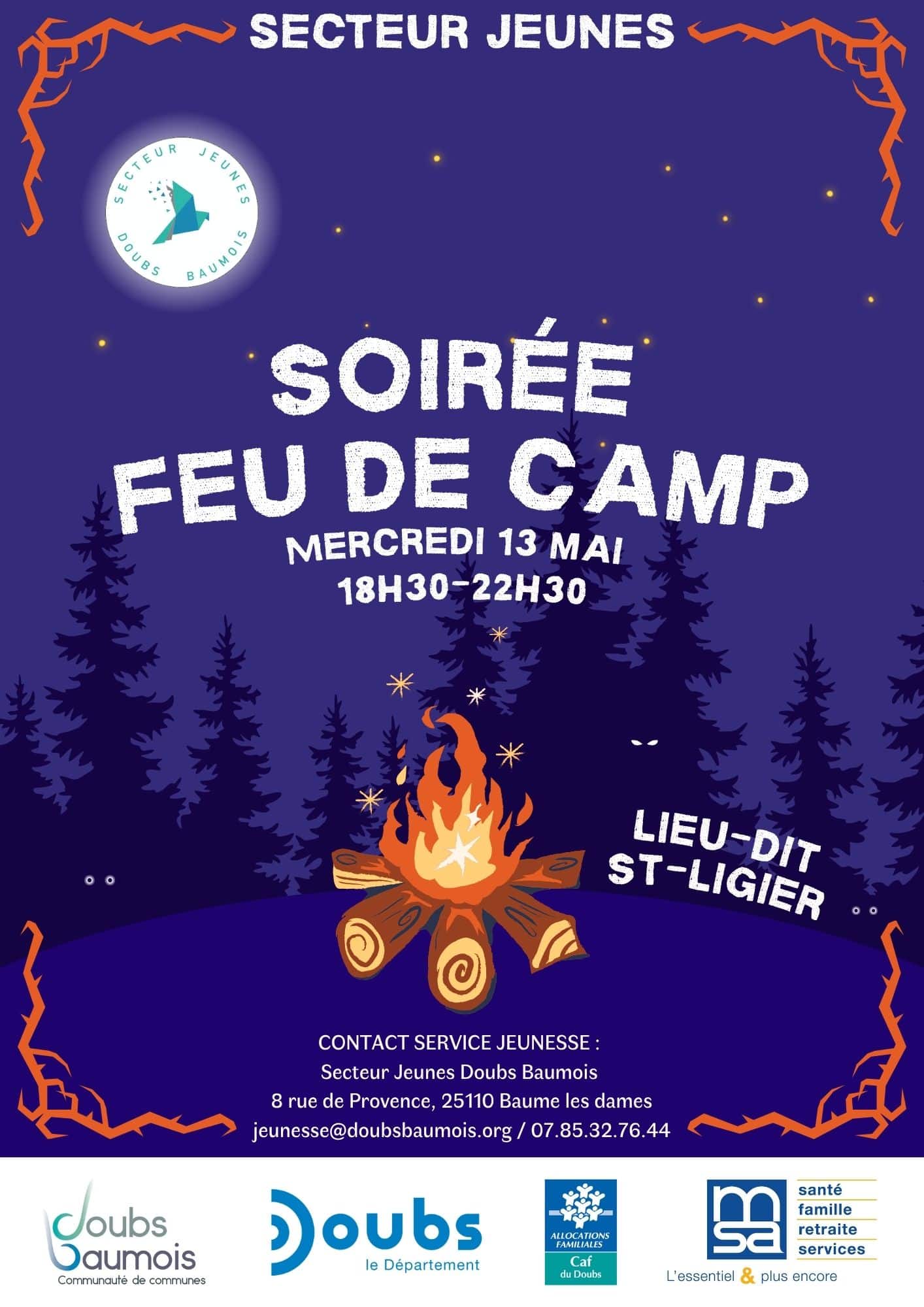 soirée 13 mai affiche