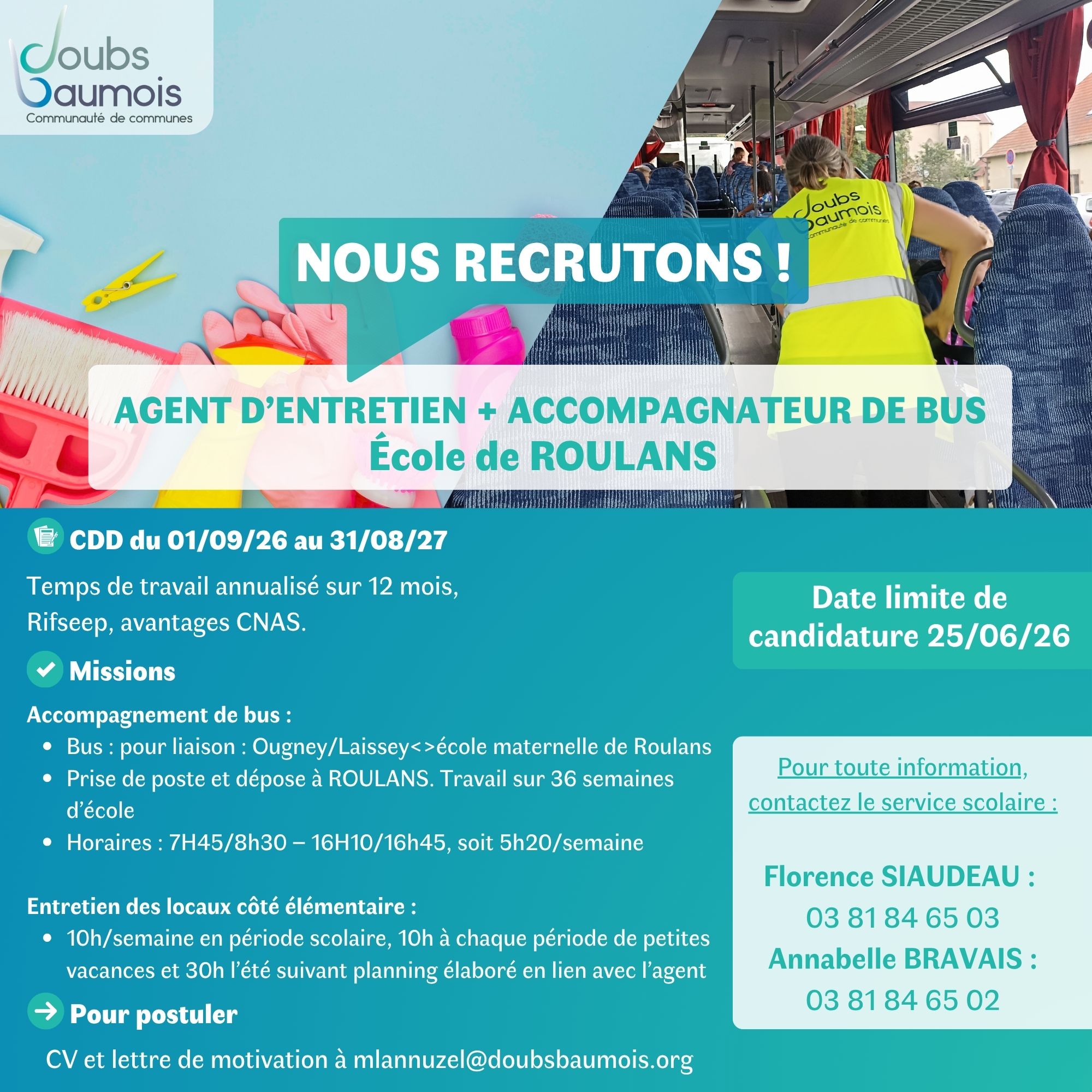 Copie de 2026 agent d’entretien + accompagnateur de bus