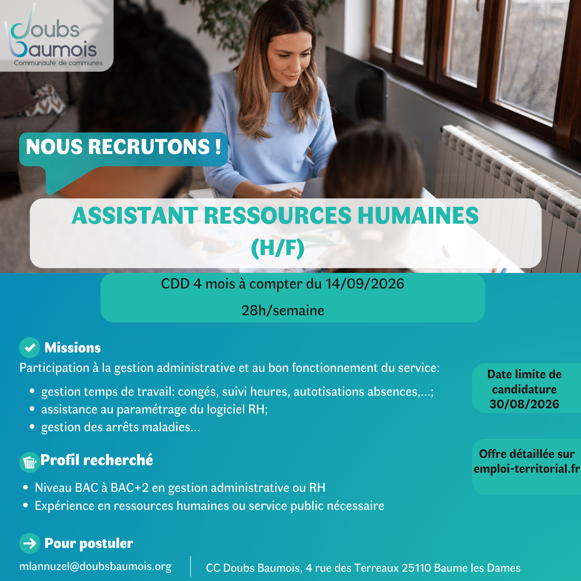 Assistant RH visuel offre V2